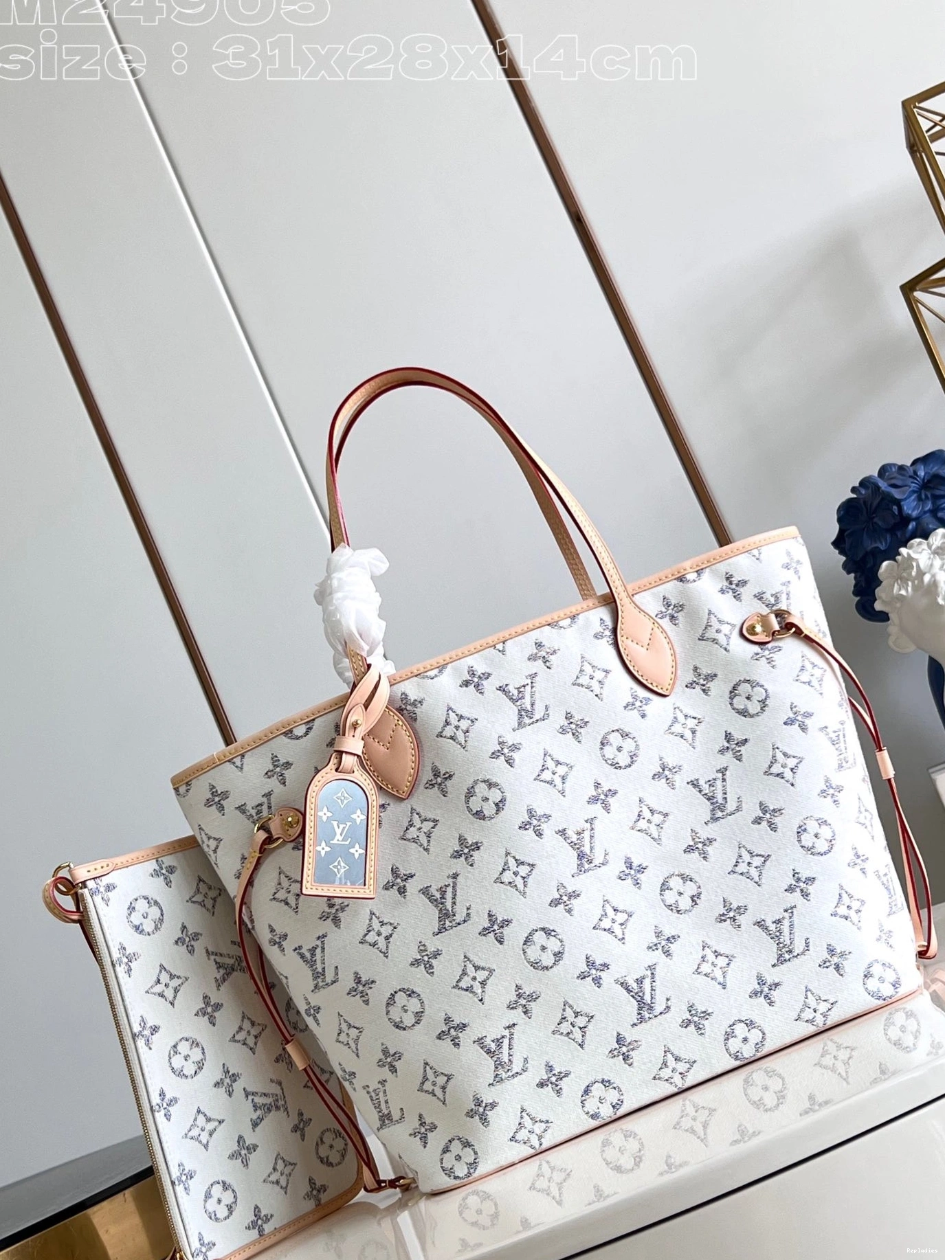 Fake Louis Bags MM-31*28*14cm LOUIS NEVERFULL VUITTON 0716